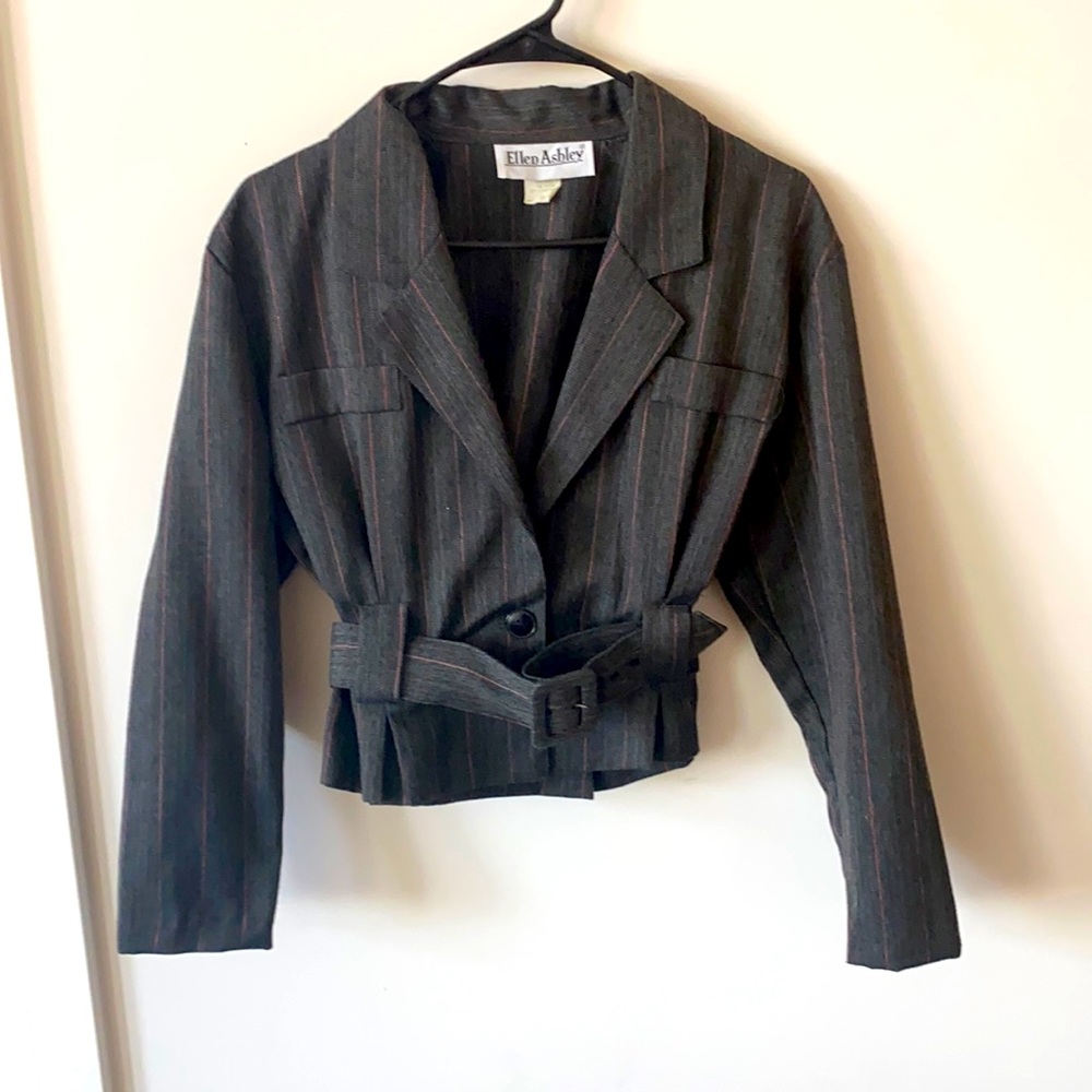Ellen Ashley Vintage Blazer W/ Belt